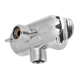 Pichorro ara ducha 3 salidas con soorte cromado foset